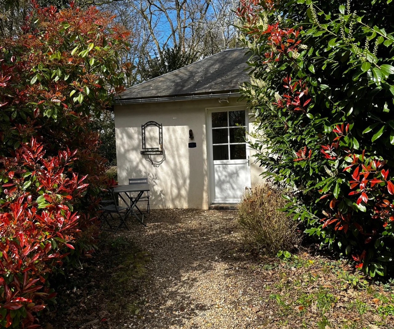 Photo de l'extérieur de la maisonnette la 'Chouette'