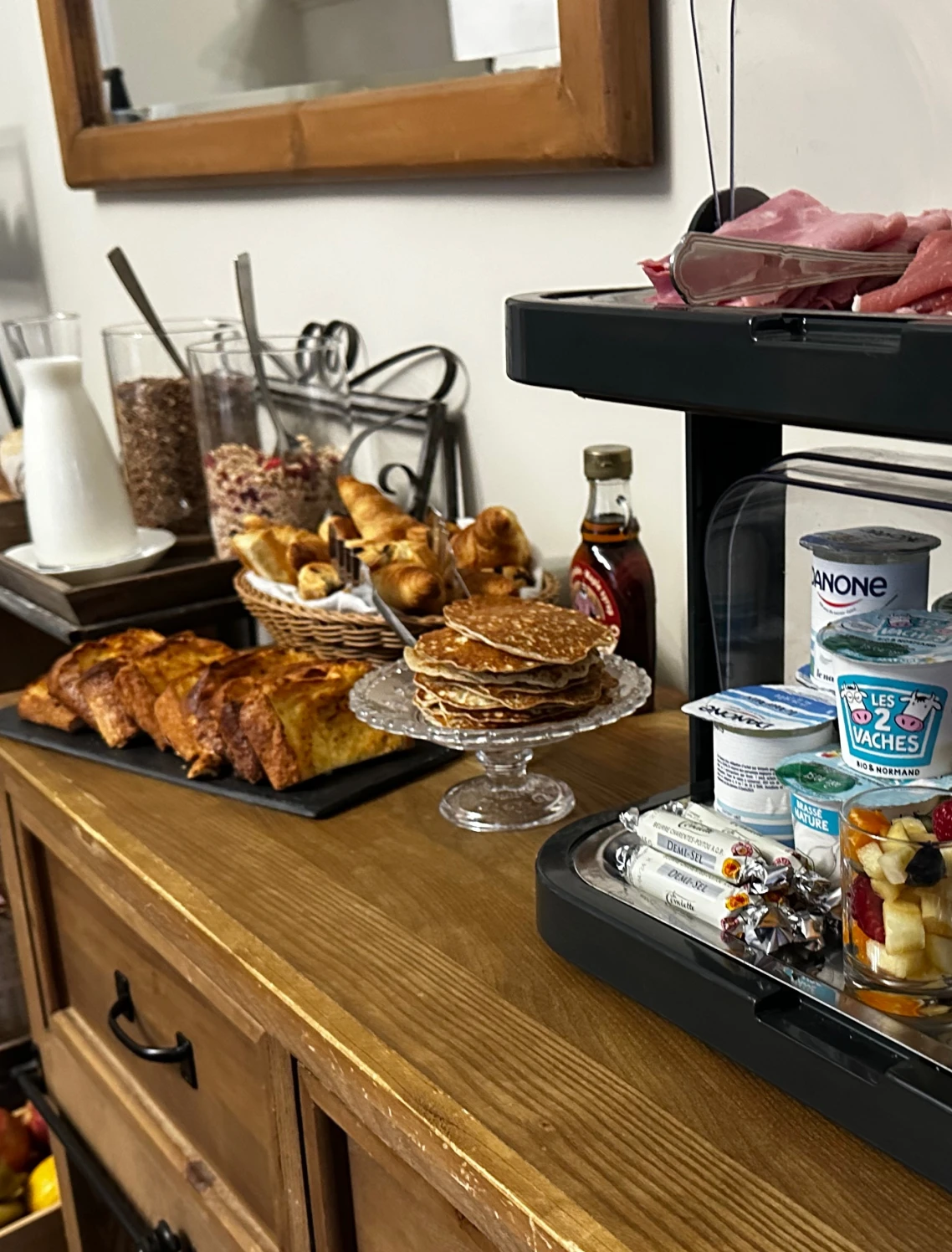 Petit déjeuner - Hôtel les Grands Chênes